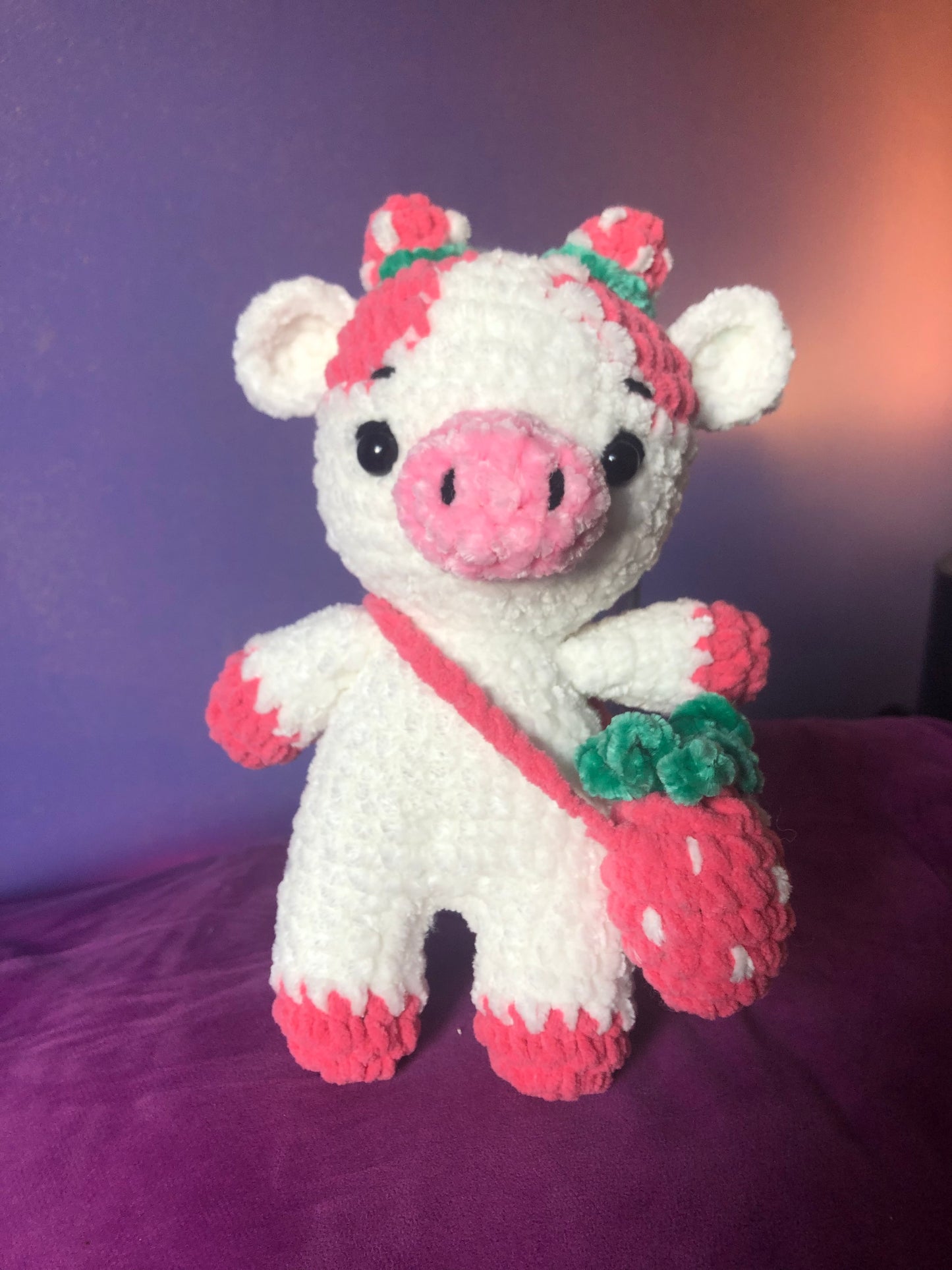 Strawberry cow