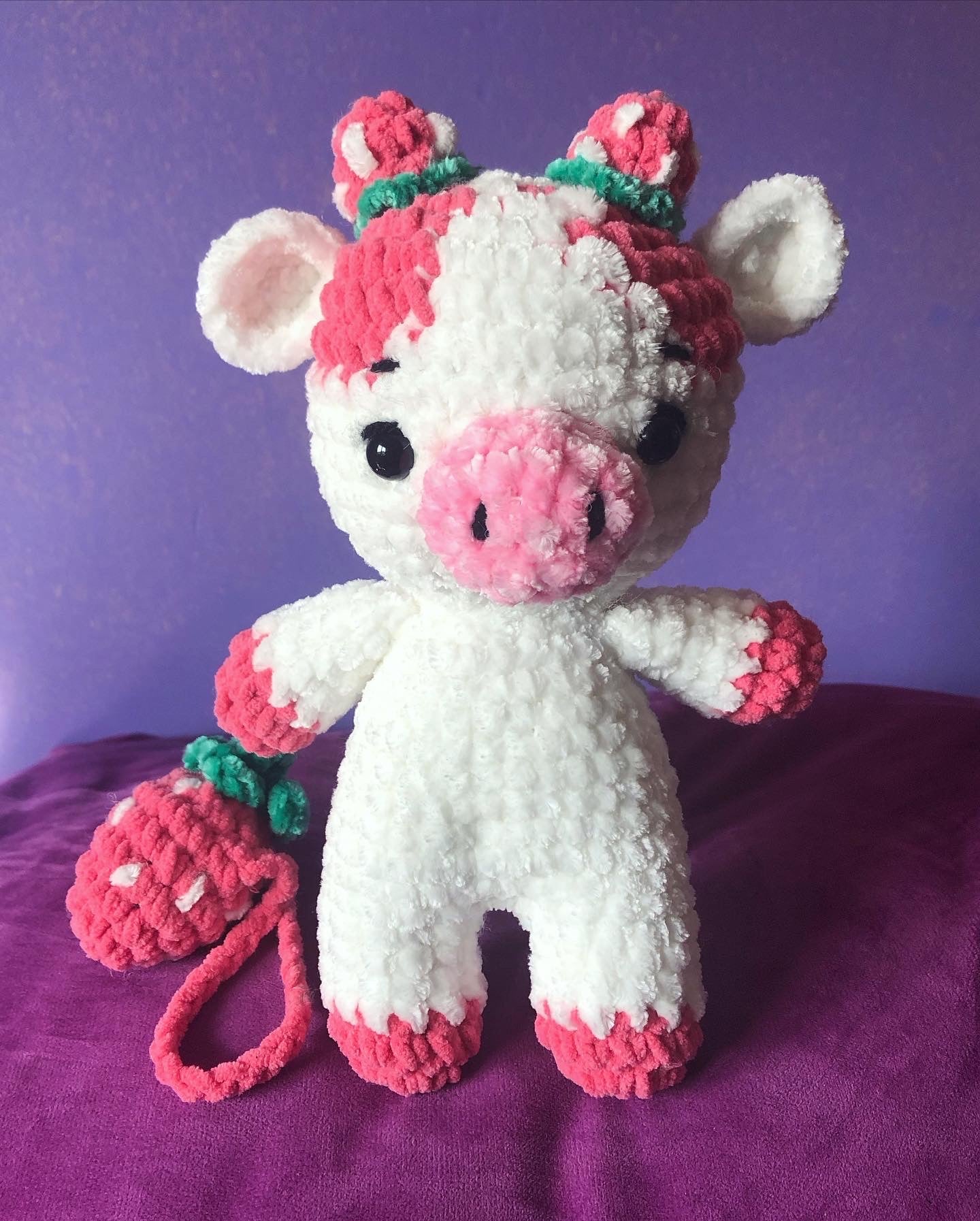 Strawberry cow