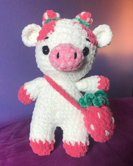 Strawberry cow